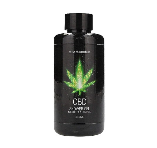 CBD - Bath and Shower - Luxe Gift set - Green Tea Hemp Oil